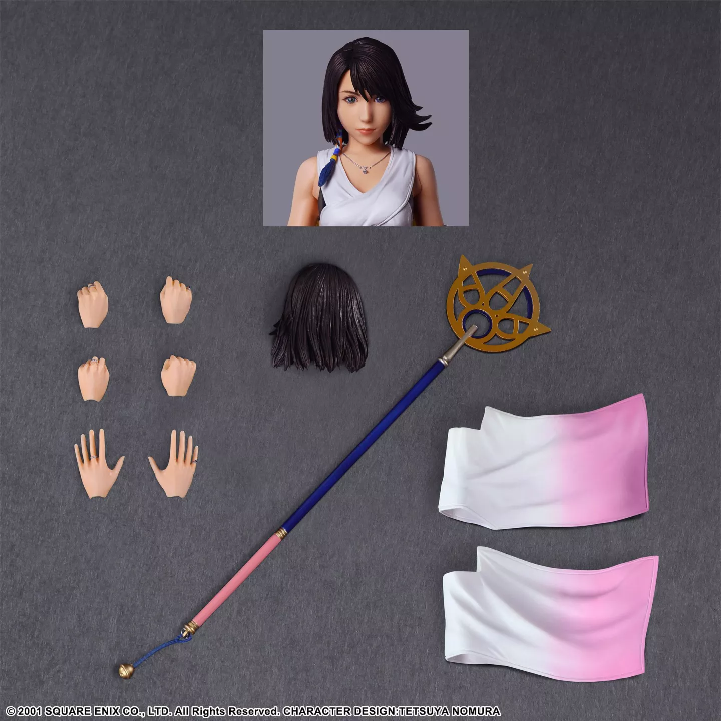 Final Fantasy X Play Arts Kai Figura YUNA - Imagen 3